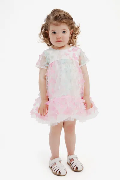 BARDOT JUNIOR BABY GIRL BUTTERFLY TIERED DRESS