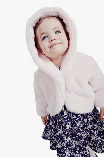 BARDOT JUNIOR BABY GIRL CALLAN FAUX FUR COAT