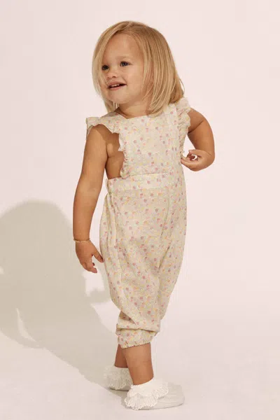 BARDOT JUNIOR BABY GIRL ESTELLE DITSY OVERALL