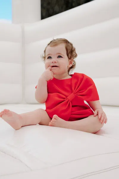 BARDOT JUNIOR BABY GIRL STEFANIA BOW DRESS