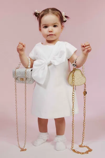 BARDOT JUNIOR BABY GIRL STEFANIA BOW DRESS