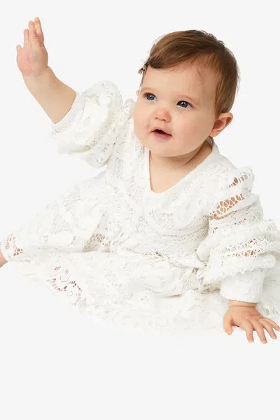 BARDOT JUNIOR BABY GIRL VENICE FLORAL LACE DRESS