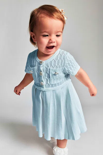 BARDOT JUNIOR BABY PLEAT KNIT DRESS