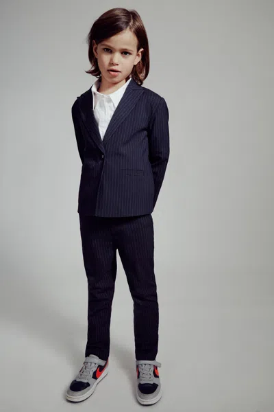 BARDOT JUNIOR BOYS CHARLES PIN STRIPED PANT