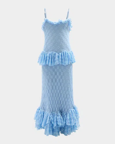 BARDOT JUNIOR GIRL'S ADRIANA DAISY EMBROIDERED DRESS