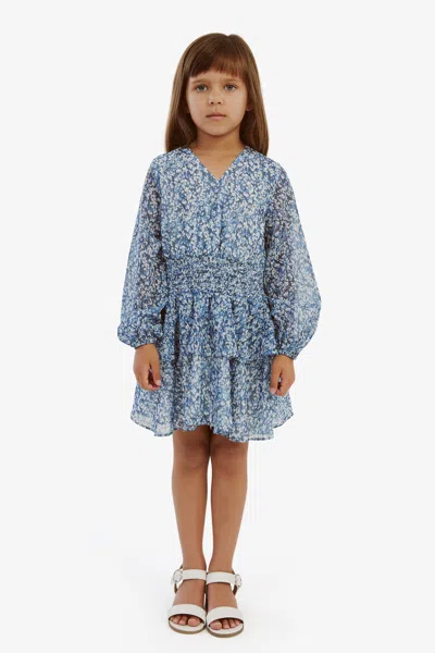 BARDOT JUNIOR GIRLS BELLA FLORAL SHIRRED DRESS