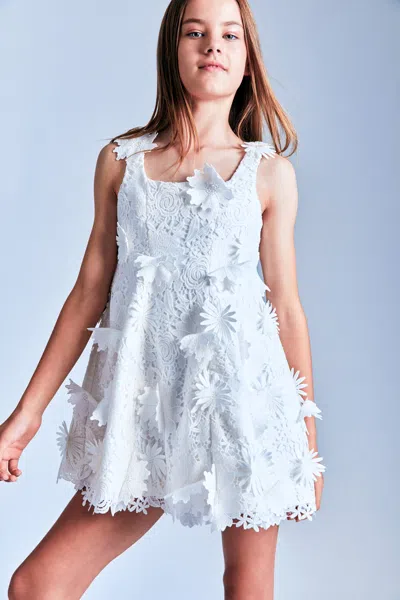 BARDOT JUNIOR GIRLS CALYPSO LACE DRESS