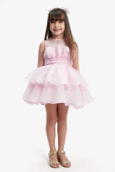 BARDOT JUNIOR GIRLS FALLON ORGANZA MINI DRESS