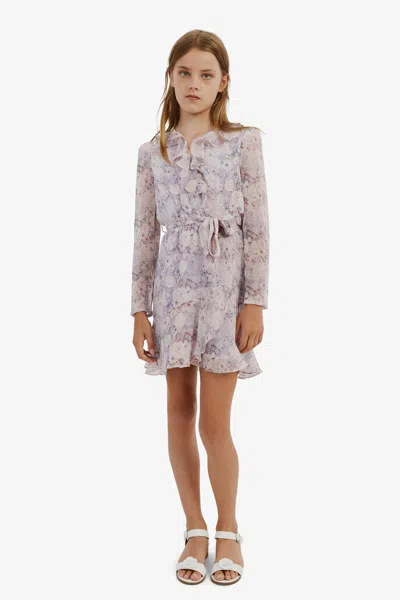 BARDOT JUNIOR GIRLS FLORAL WRAP DRESS