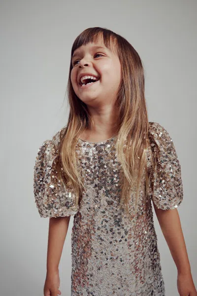 BARDOT JUNIOR GIRLS GISELLE SEQUIN DRESS