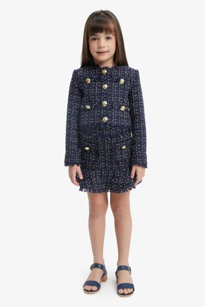 BARDOT JUNIOR GIRLS KHARI BOUCLE SKIRT