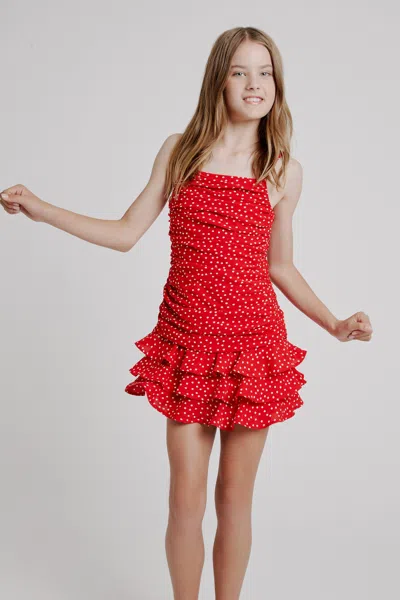 BARDOT JUNIOR GIRLS LIA SPOT DRESS