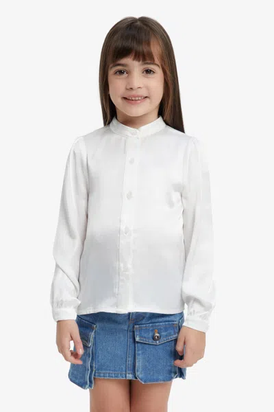 BARDOT JUNIOR GIRLS LILY SILKY BLOUSE