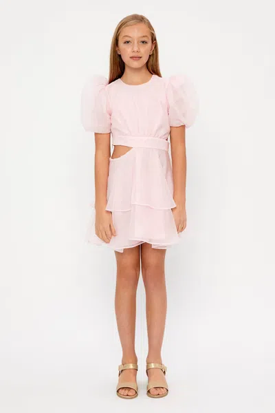 BARDOT JUNIOR GIRLS MAIA ORGANZA MINI DRESS