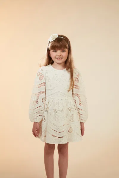 BARDOT JUNIOR GIRLS MARGOT CROCHET LACE DRESS