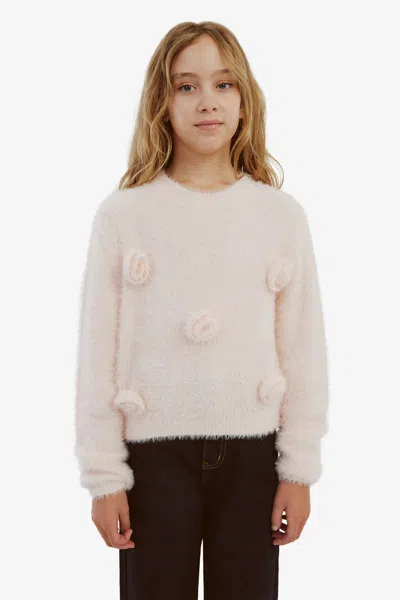 BARDOT JUNIOR GIRLS OPHELIA ROSETTE TOP