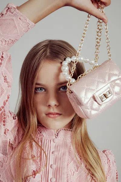 BARDOT JUNIOR GIRLS PEARLISED MINI BAG