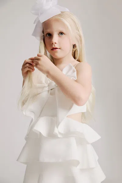 BARDOT JUNIOR GIRLS TULIP BOW DRESS