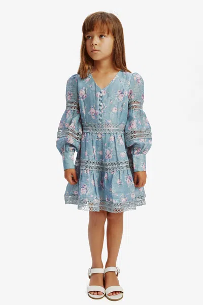 BARDOT JUNIOR GIRLS VENICE FLORAL MINI DRESS