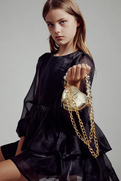 BARDOT JUNIOR GIRLS WEDNESDAY ORGANZA DRESS