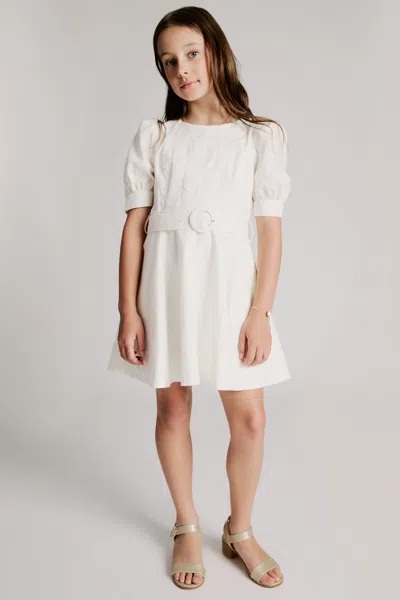 BARDOT JUNIOR GIRLS ZENAI PUFF SLEEVE DRESS