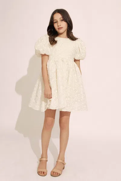 BARDOT JUNIOR GIRLS JULIET EMBROIDERED MINI DRESS