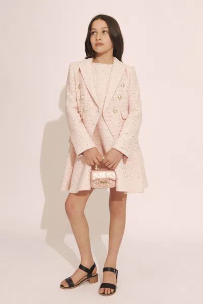 BARDOT JUNIOR GIRLS ROMA BOUCLE BLAZER