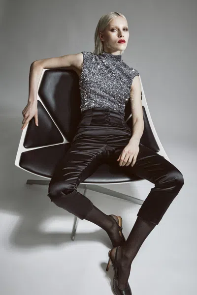 BARDOT KELSO VELVET SEQUIN BODYSUIT