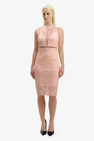 BARDOT LACE PANEL DRESS