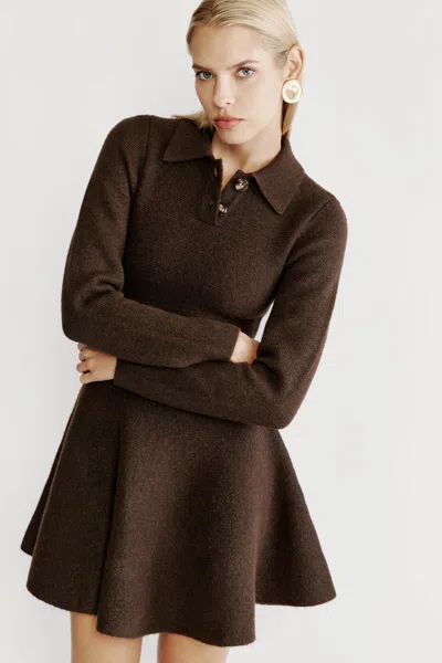 BARDOT LEXTER LONG SLEEVE KNIT DRESS