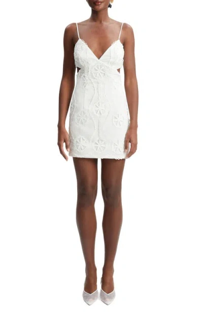 BARDOT BARDOT LORESSA LACE MINIDRESS