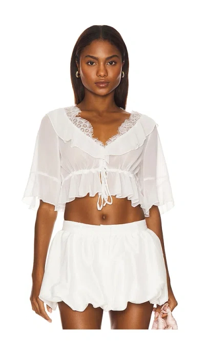 BARDOT LOUELLE LACE TOP