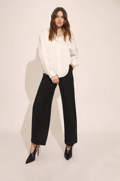 BARDOT LUANA OVERSIZED SATIN SHIRT