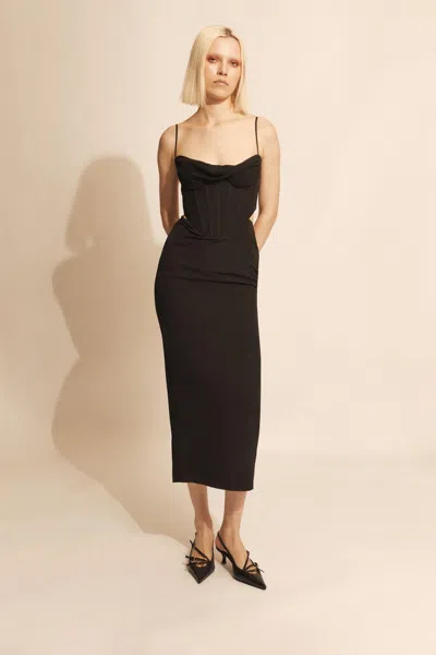 BARDOT MARTINI MIDI DRESS