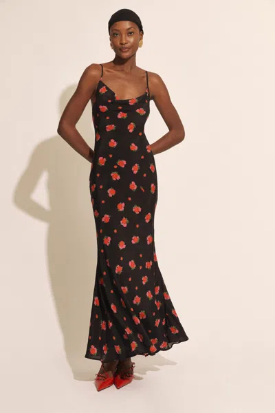 BARDOT MONROE COWL NECK MAXI DRESS