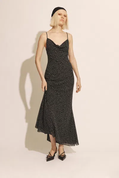 BARDOT MONROE COWL NECK MAXI DRESS