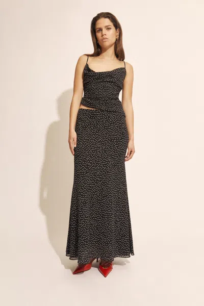 BARDOT MONROE COWL NECK SPOT CAMI