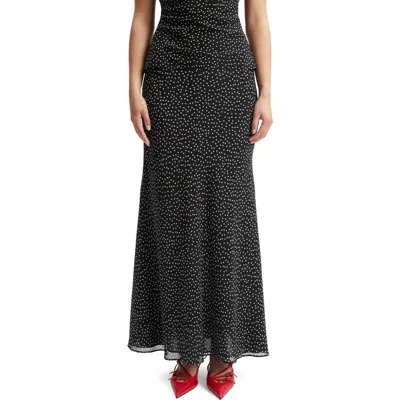 BARDOT BARDOT MONROE POLKA DOT MAXI SKIRT