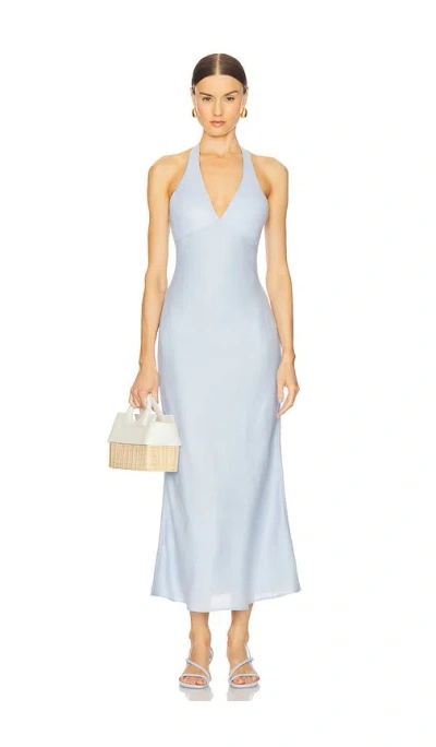 BARDOT PAOLA HALTER MIDI DRESS