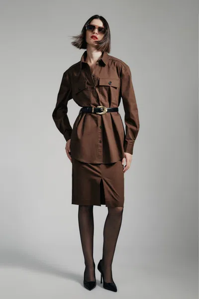 BARDOT TYBI COTTON SHIRT