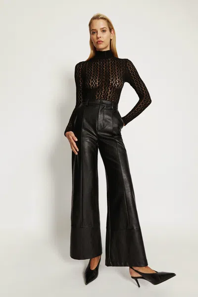 BARDOT VEZZA FLORAL MESH BODYSUIT