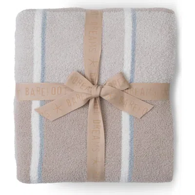 BAREFOOT DREAMS BAREFOOT DREAMS COZYCHIC® ACCENT STRIPE THROW BLANKET