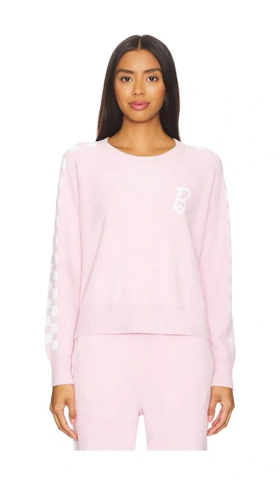 BAREFOOT DREAMS COZYCHIC ULTRA LIGHT BARBIE CHECKERED PULLOVER