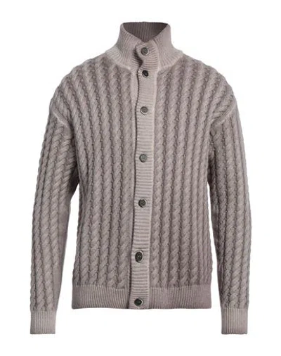 BARENA VENEZIA BARENA MAN CARDIGAN GREY SIZE XL WOOL, NYLON