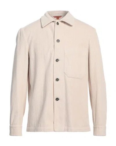 BARENA VENEZIA BARENA MAN SHIRT BEIGE SIZE 42 COTTON
