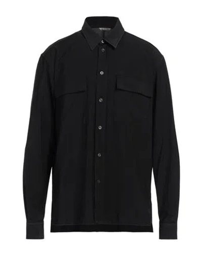 BARENA VENEZIA BARENA MAN SHIRT BLACK SIZE 44 VIRGIN WOOL