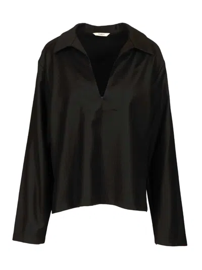 BARENA VENEZIA EDDI FLAN TOPS BLACK