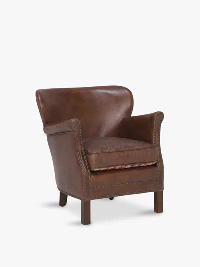 BARKER AND STONEHOUSE CAVENDISH ARMCHAIR, VINTAGE CIGAR