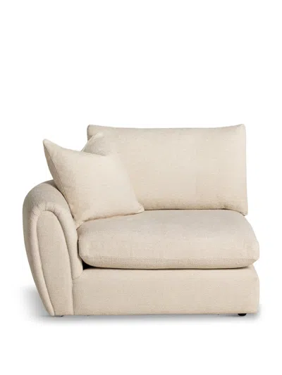 BARKER AND STONEHOUSE DAMARIS FABRIC MODULAR 1 SEAT SOFA UNIT WITH LEFT AR