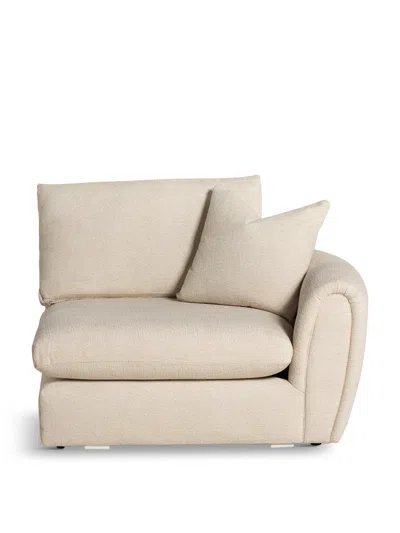 BARKER AND STONEHOUSE DAMARIS FABRIC MODULAR 1 SEAT SOFA UNIT WITH RIGHT A